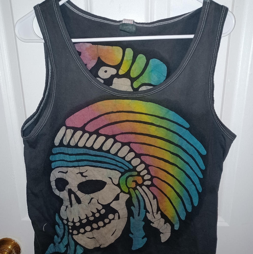 Vintage tank 100% cotton Ladies Small